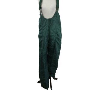 Ski West Forest Green Snow Bib Pants l